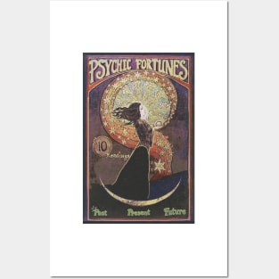 Psychic Fortunes Vintage Poster | Time Worn Posters and Art